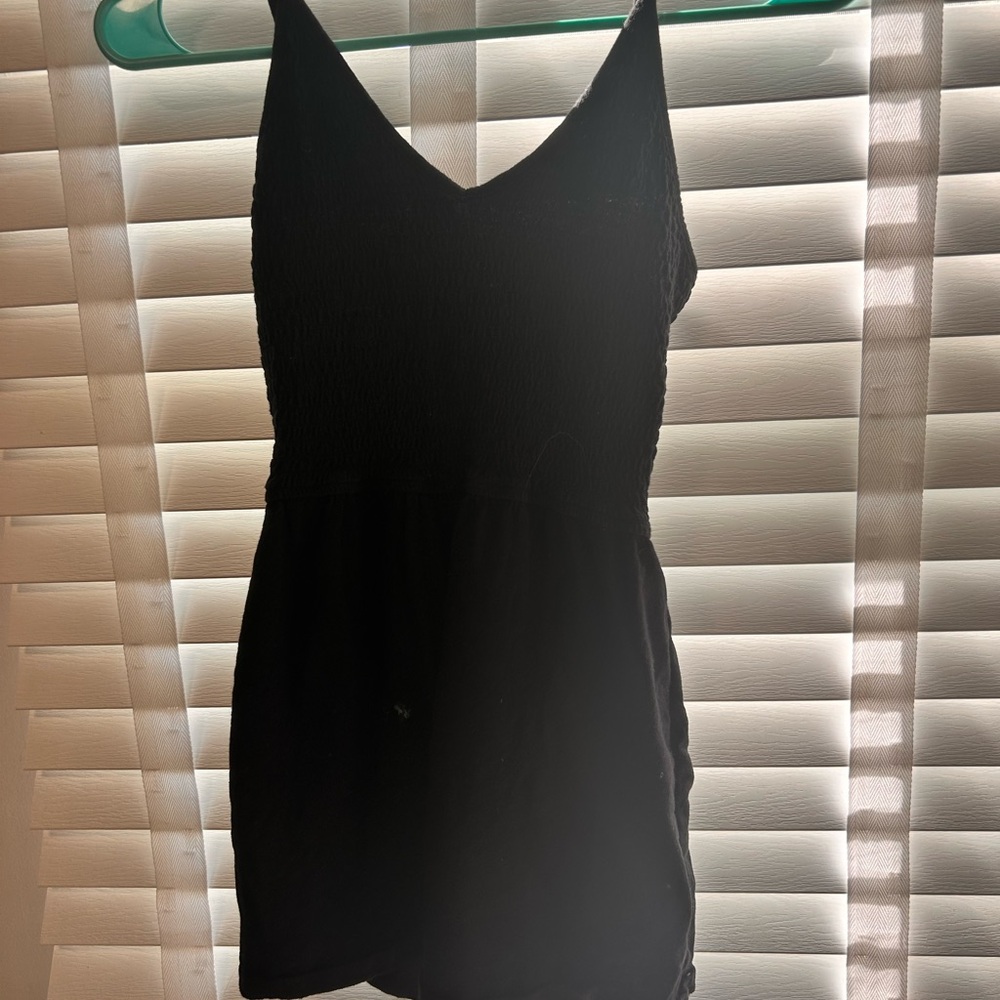 WILD FABLE: black tight jumpsuit